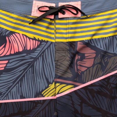 Alternative view of Leaf Black Boardshort