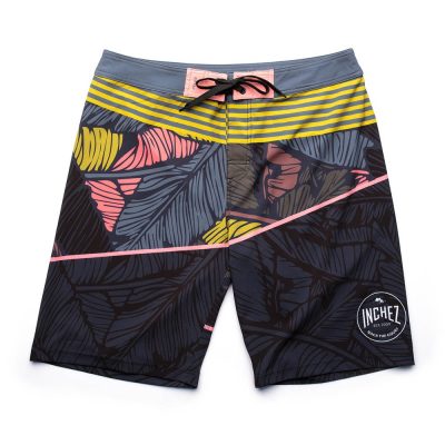 Leaf Black Boardshort