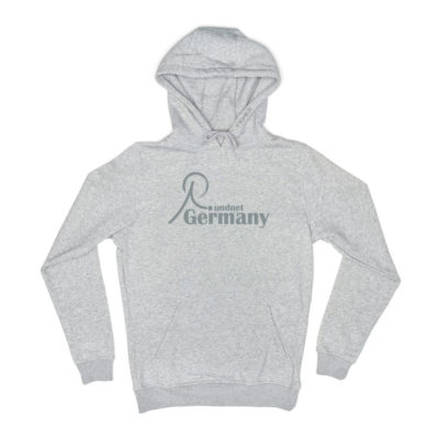 Roundnet Germany Logo Hoodie grey