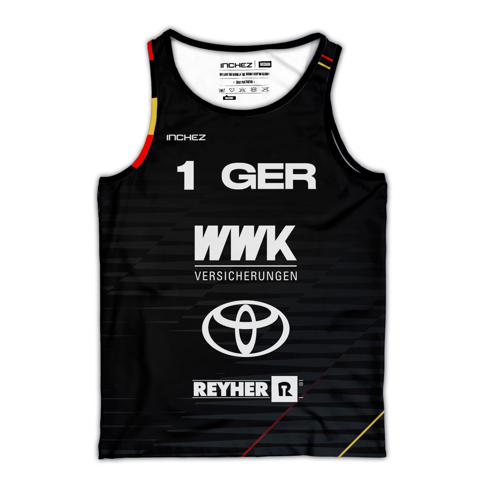 Offizielles Ehlers/Wickler Fanshirt World Championships 2025 - dark