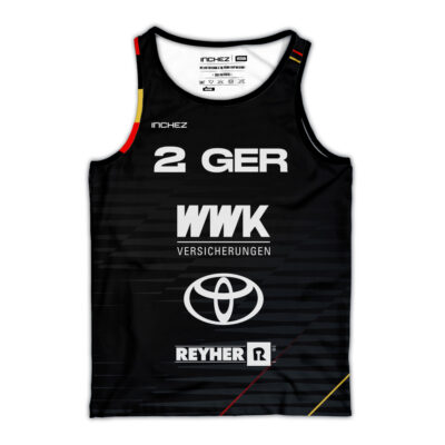 Alternative view of Offizielles Ehlers/Wickler Fanshirt World Championships 2025 - dark