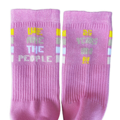 Alternative view of UBC 2026 Socken Stripes - pink