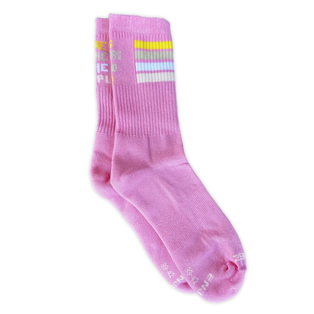 UBC 2026 Socken Stripes - pink